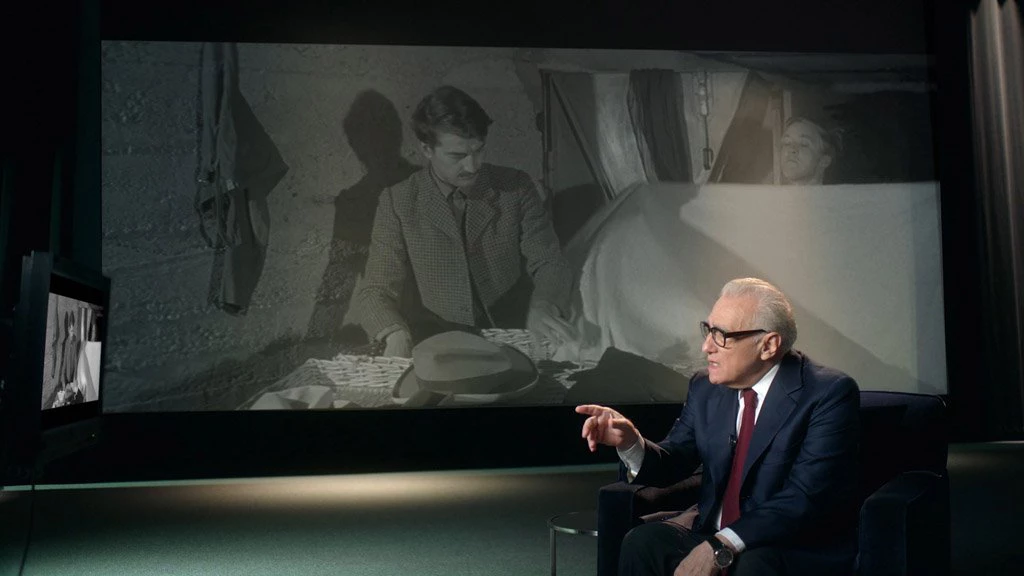 Scorsese explores the impact of black and white color in cunema